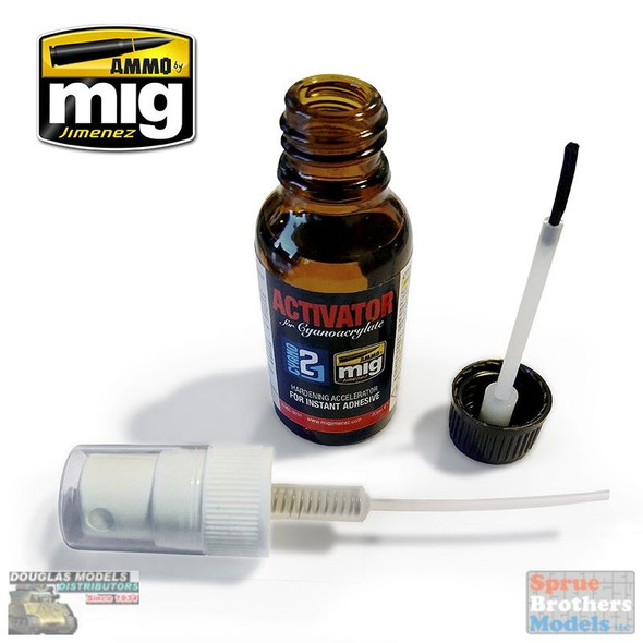 AMM8037 AMMO by Mig - Activator for Cyanoacrylate Adhesive (Super Glue) 20ml