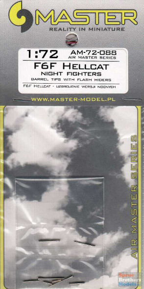 MASAM72088 1:72 Master Model F6F Hellcat Night Fighter Armament Set