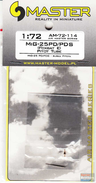 MASAM72114 1:72 Master Model -  MiG-25PD/PDS Foxbat E Pitot Tube