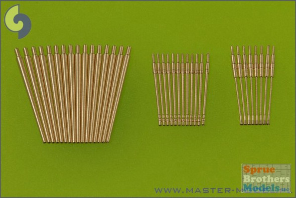 MASSM200008 1:200 Master Model Bismarck AA Armament Barrel Set