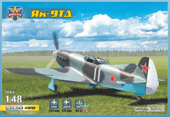 MDV48012 1:48 Modelsvit Yak-9TD