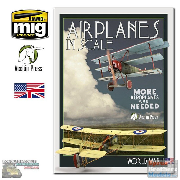 AMMEURO027 AMMO by Mig/Accion Press -  Airplanes in Scale Vol III: World War I