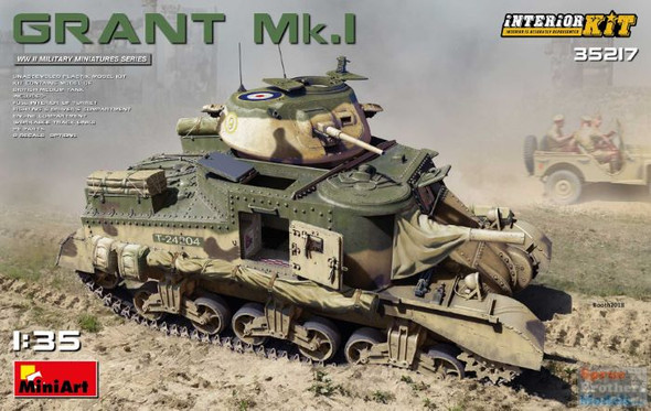 MIA35217 1:35 Miniart Grant Mk.I [Interior Kit]