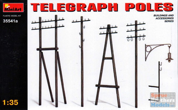 MIA35541a 1:35 MiniArt Telegraph Poles