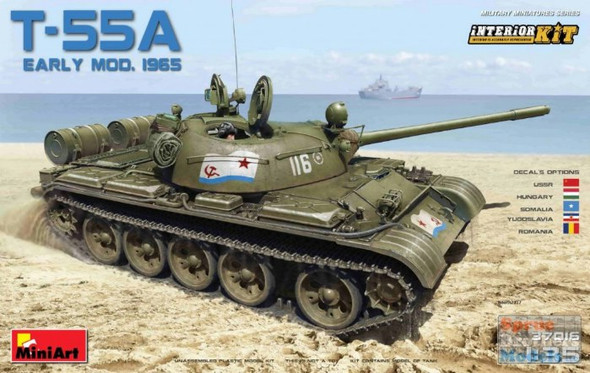 MIA37016 1:35 MiniArt T-55A Mod. 1965 Early Production [Interior Kit]