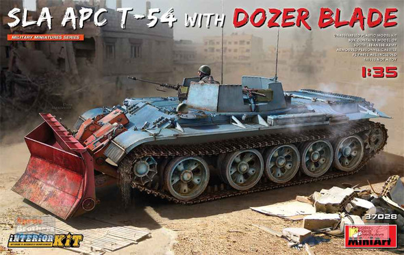 MIA37028 1:35 Miniart SLA APC T-54 with Dozer Blade [Interior Kit]