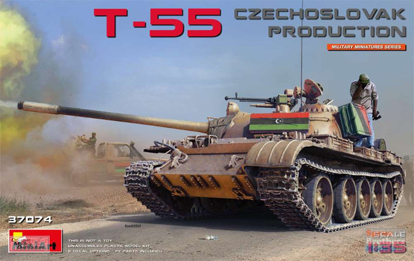 MIA37074 1:35 Miniart T-55 Czechoslovak Production