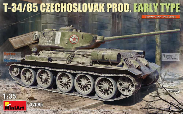 MIA37085 1:35 Miniart T-34/85 Czechoslovak Production Early Type