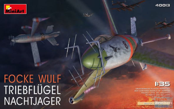 MIA40013 1:35 MiniArt Focke-Wulf Triebflugel Nachtjager