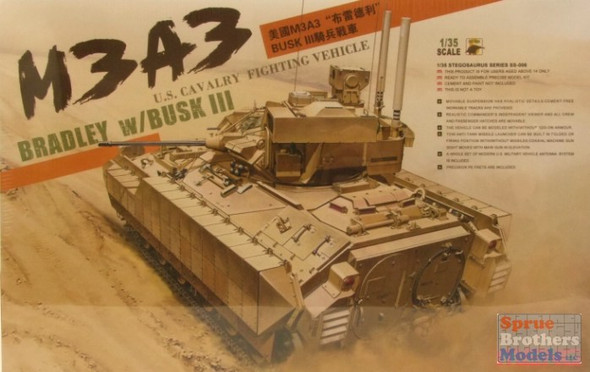 MNGSS006 1:35 Meng M3A3 Bradley with BUSK III