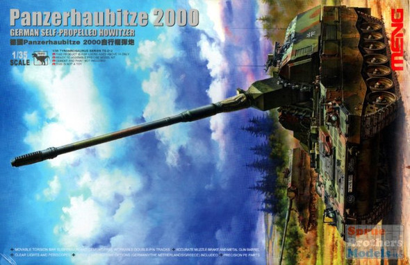 MNGTS012 1:35 Meng Panzerhaubitze 2000 German Self-Propelled Howitzer