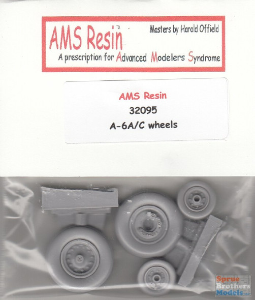 AMS32095 1:32 AMS Resin A-6A A-6C Intruder Wheels