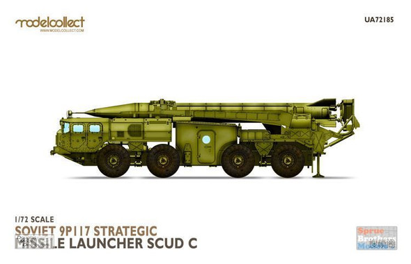 MOC72185 1:72 Modelcollect Soviet 9P117 Strategic Missile Launcher Scud C