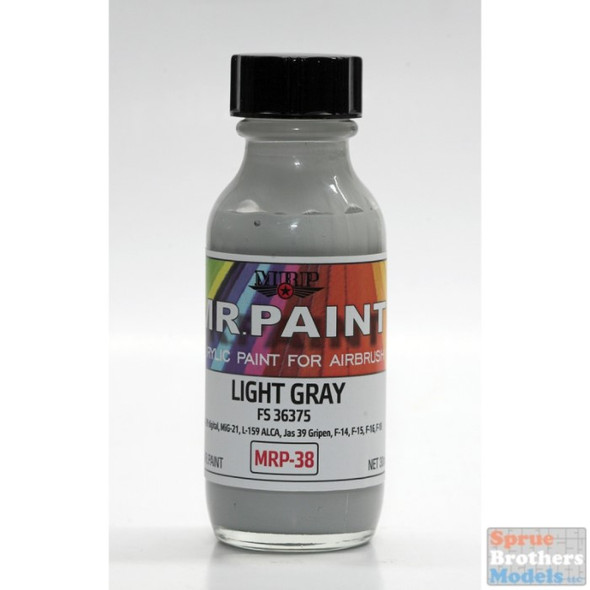 MRP038 MRP/Mr Paint - Medium Grey FS36375 30ml (for Airbrush only)