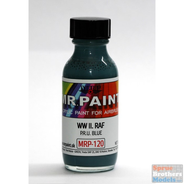 MRP120 MRP/Mr Paint - WW2 RAF P.R.U. Blue 30ml (for Airbrush only)