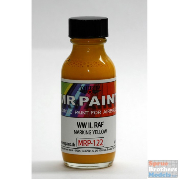 MRP122 MRP/Mr Paint - WW2 RAF Marking Yellow 30ml (for Airbrush only)