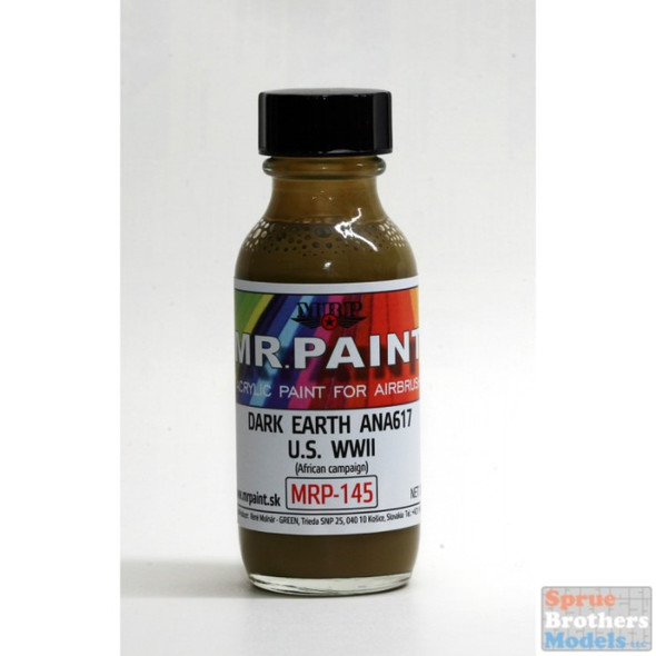 MRP145 MRP/Mr Paint - WW2 US Dark Earth / Field Drab FS30118 ANA617 30ml (for Airbrush only)