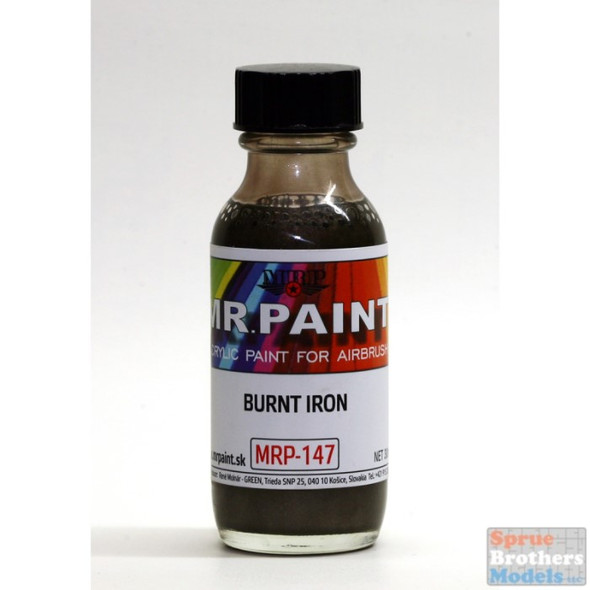 MRP147 MRP/Mr Paint - Burnt Iron 30ml (for Airbrush only)