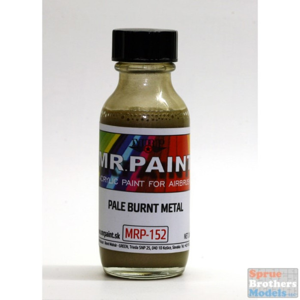 MRP152 MRP/Mr Paint - Pale Burnt Metal 30ml (for Airbrush only)
