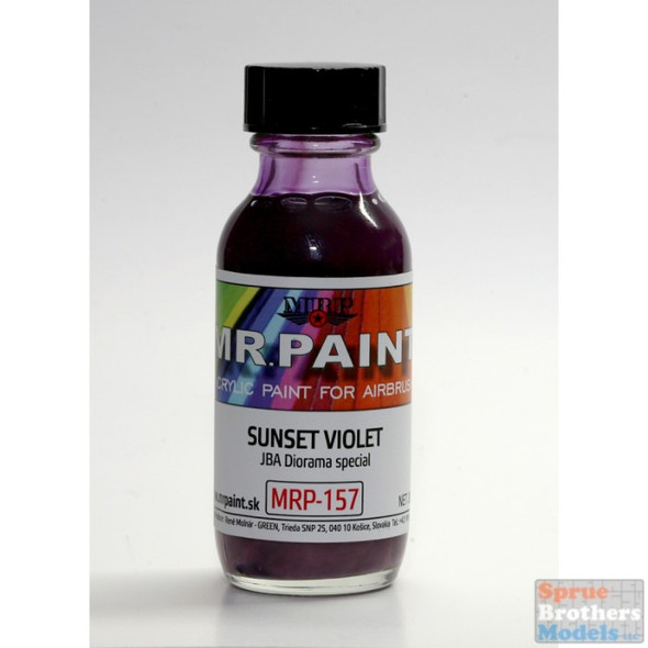 MRP157 MRP/Mr Paint - Sunset Violet - JBA Diorama Special 30ml (for Airbrush only)