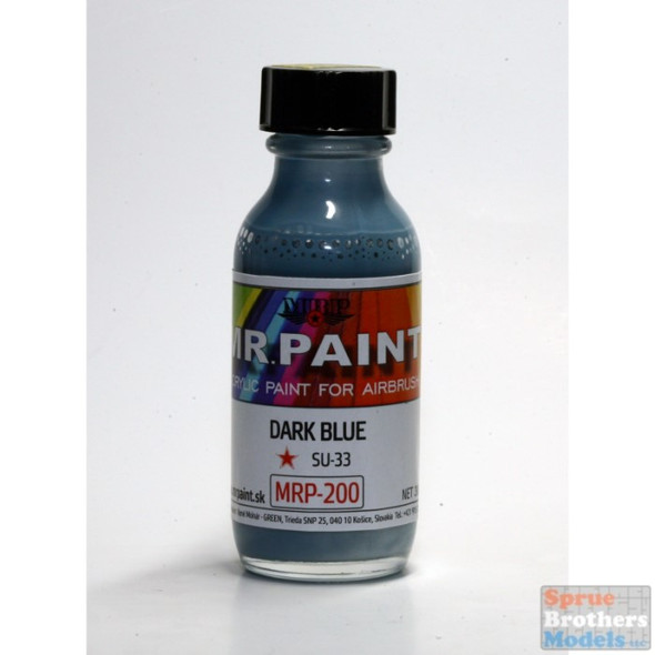 MRP200 MRP/Mr Paint -  Dark Blue Su-33 Russian AF 30ml  (for Airbrush only)