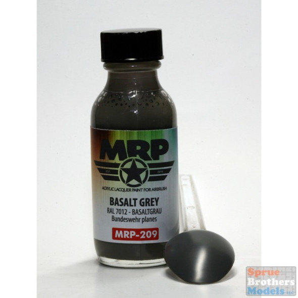MRP209 MRP/Mr Paint - Basalt Grey Ral 7012 Basaltgrau 30ml (for Airbrush only)