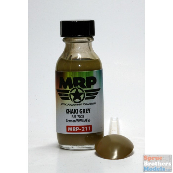 MRP211 MRP/Mr Paint - Khaki Grey RAL 7008 30ml (for Airbrush only)