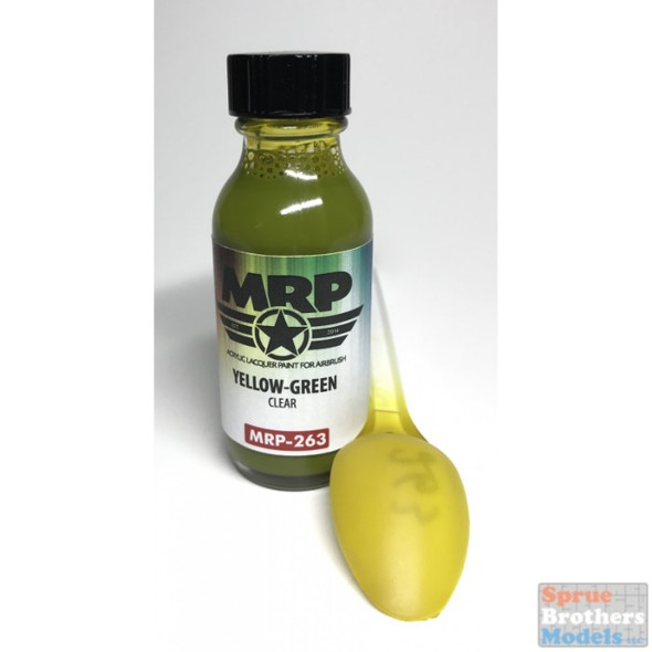 MRP263 MRP/Mr Paint - Yellow Green (Clear) 30ml (for Airbrush only)