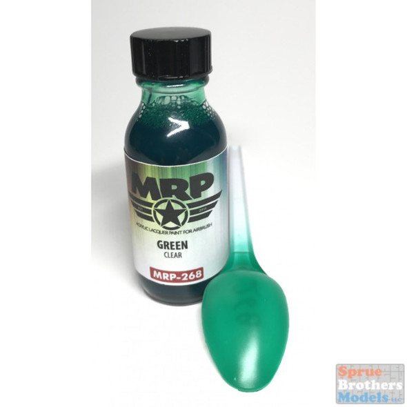 MRP268 MRP/Mr Paint - Green (Clear) 30ml (for Airbrush only)