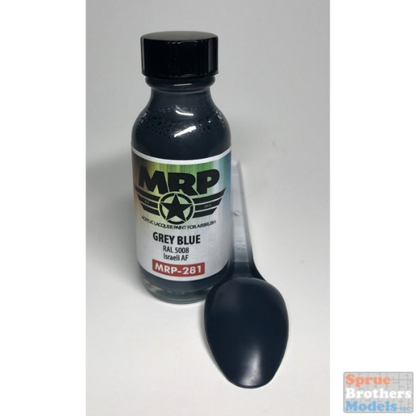 MRP281 MRP/Mr Paint - Grey Blue (RAL-5008) - Israeli AF 30ml (for Airbrush only)