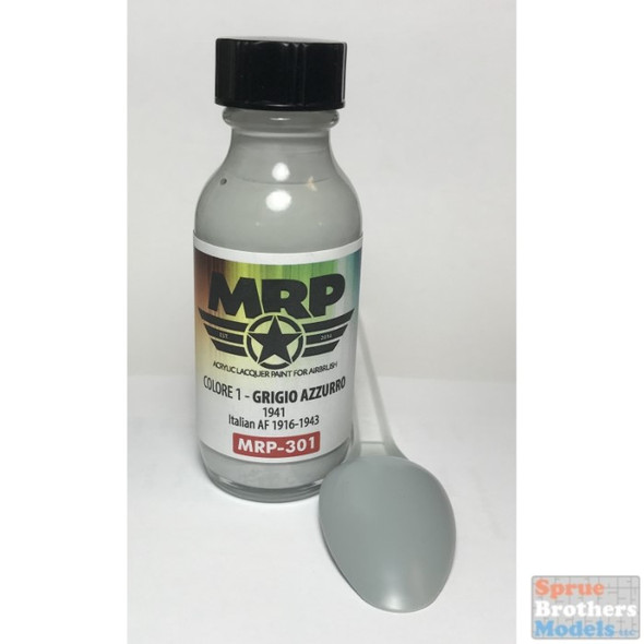 MRP301 MRP/Mr Paint - Colore 1 - Grigio Azzurro - 1941 (Italian AF 1916-43) 30ml (for Airbrush only)