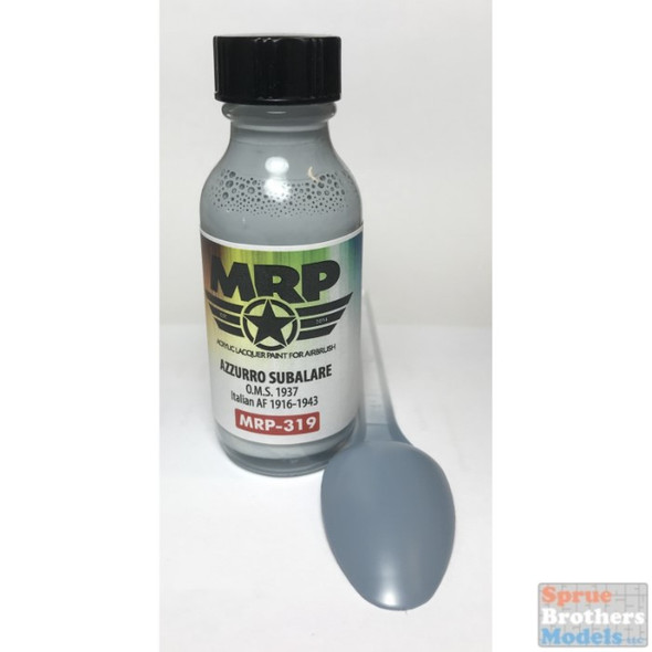 MRP319 MRP/Mr Paint - Azzurro Subalare - O.M.S. 1937 (Italian AF 1916-43) 30ml (for Airbrush only)