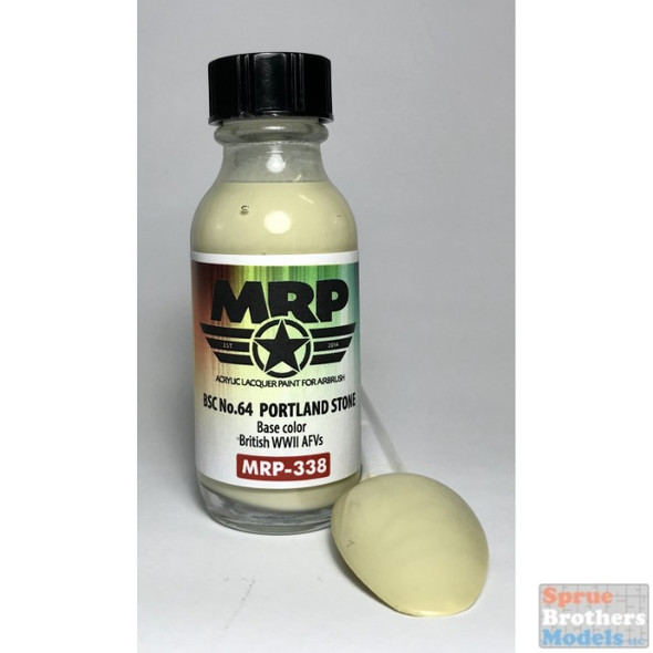 MRP338 MRP/Mr Paint - BSC No.64 Portland Stone (British WW2 AFV) 30ml (for Airbrush only)