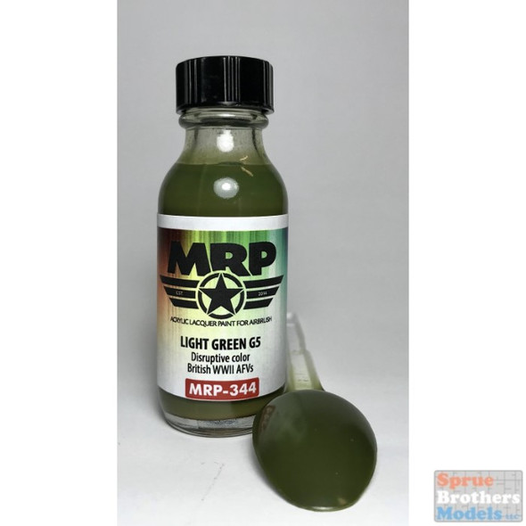 MRP344 MRP/Mr Paint - Light Green G5 (British WW2 AFV) 30ml (for Airbrush only)
