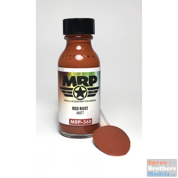 MRP360 MRP/Mr Paint - Red Rust (Matt) 30ml (for Airbrush only)