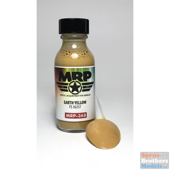 MRP368 MRP/Mr Paint - Earth Yellow FS30257 30ml (for Airbrush only)