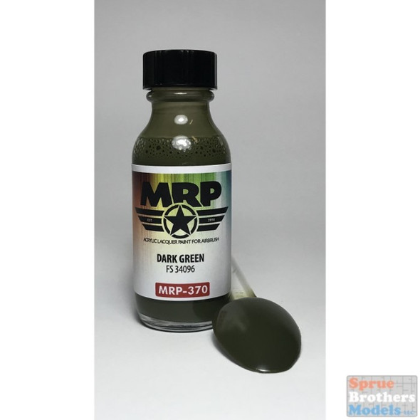 MRP370 MRP/Mr Paint - Dark Green  FS34096 30ml (for Airbrush only)