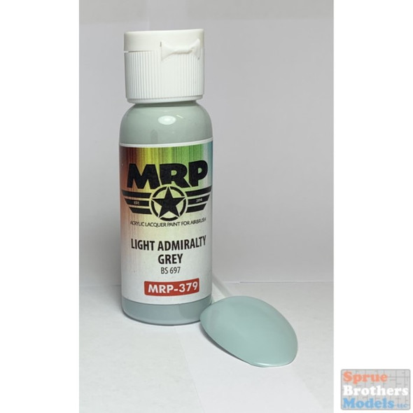 MRP379 MRP/Mr Paint - Light Admiralty Grey BS697 30ml (for Airbrush only)