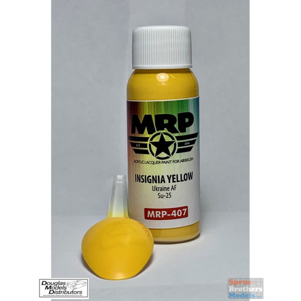 MRP407 MRP/Mr Paint - Insignia Yellow [Ukraine AF Su-25] 30ml (for Airbrush only)