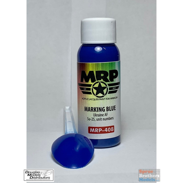 MRP408 MRP/Mr Paint - Marking Blue [Ukraine AF Su-25 Unit Numbers] 30ml (for Airbrush only)