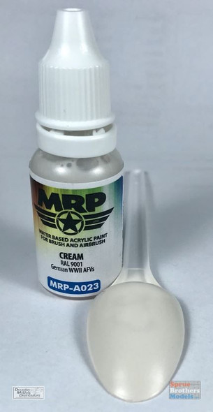 MRPA023A MRP Aqua Paint Line - Cream (RAL 9001) 17ml