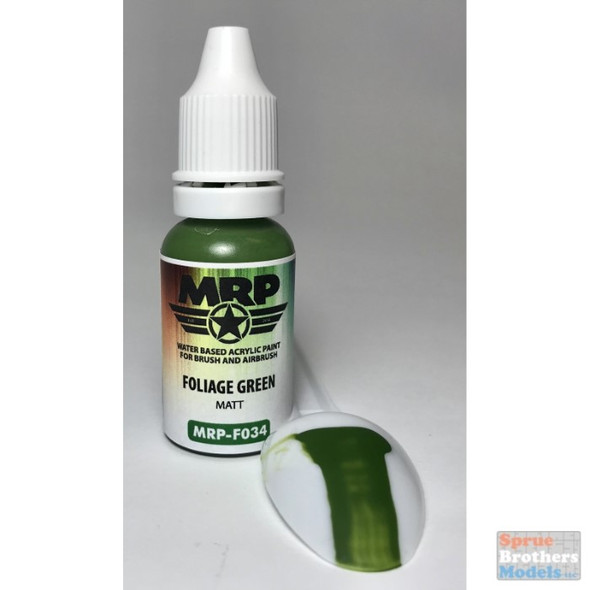 MRPF034F MRP Aqua Figure Paint Line - Foliage Green 17ml