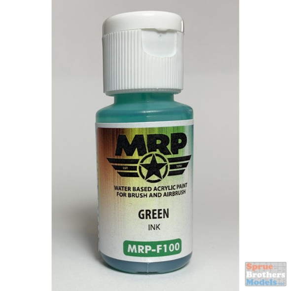 MRPF100F MRP Aqua Figure Paint Line - Green - Ink 17ml