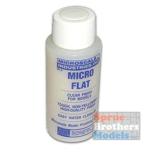 Flat Clear Coat 1 oz. Mission Models Paint