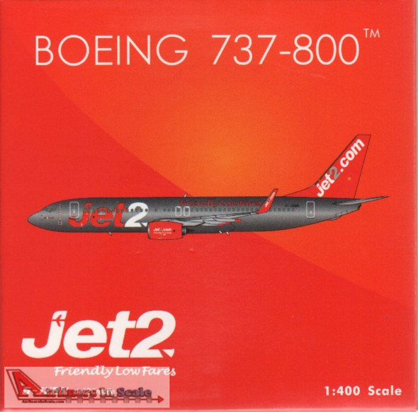 PHX04259 1:400 Phoenix Model Jet2 Boeing 737-800(W) Reg #G-JZBN (pre-painted/pre-built)