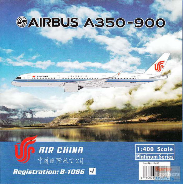 PHX1756 1:400 Phoenix Model Air China Airbus A350-900 Reg #B-1086 (pre-painted/pre-built)