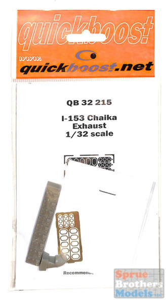 QBT32215 1:32 Quickboost I-153 Chaika Exhaust (ICM kit)