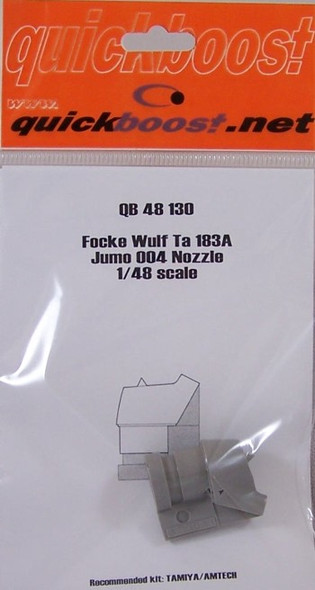 QBT48130 1:48 Quickboost Focke Wulf Ta183A Jumo 004 Nozzle (TAM kit) #48130