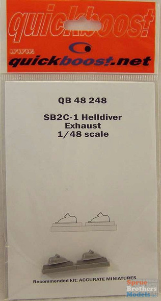 QBT48248 1:48 Quickboost SB2C-1 Helldiver Exhaust (ACM kit) #48248