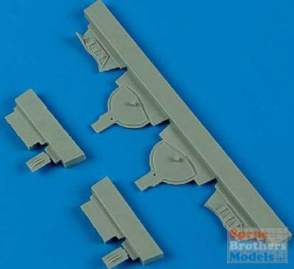 QBT48451 1:48 Quickboost A6M5 Zero Undercarriage Covers (HAS kit) #48451